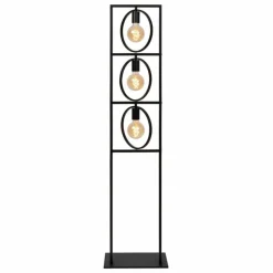 Luminaires Lucide Lampadaire Lucide SUUS Noir, 3 lumières* Lampadaires Et Lampes Sur Pied