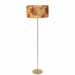 Lampes En Bois-Luminaires Lucide Lampadaire Lucide TANSELLE Multicolore, 1 lumière