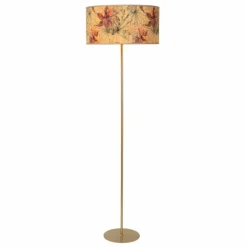 Lampes En Bois-Luminaires Lucide Lampadaire Lucide TANSELLE Multicolore, 1 lumière