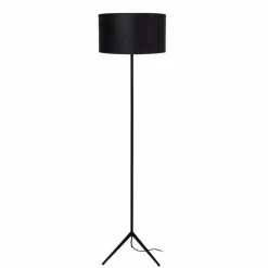 Lampes En Tissu-Luminaires Lucide Lampadaire Lucide TONDO Noir, 1 lumière