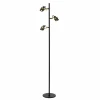 Luminaires Lucide Lampadaire Lucide TUNDRAN Noir, 3 lumières* Lampadaires Et Lampes Sur Pied