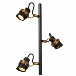 Luminaires Lucide Lampadaire Lucide TUNDRAN Noir, 3 lumières* Lampadaires Et Lampes Sur Pied