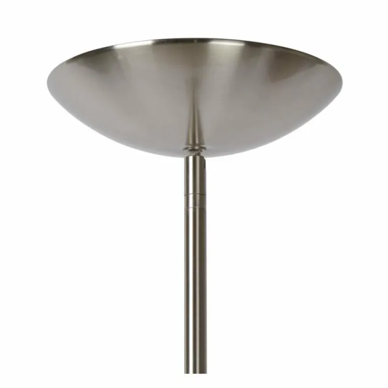 Luminaires Rustiques-Luminaires Lucide Lampadaire Lucide ZENITH LED Chrome, 1 lumière