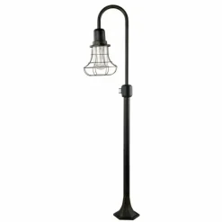 Lampes Dorées-Luminaires Lutec Lampadaire Lutec BIRD Brun, Brun doré, Or, 1 lumière, Détecteur de mouvement