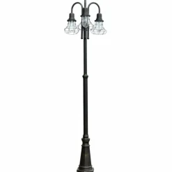 Lampes Dorées-Luminaires Lutec Lampadaire Lutec BIRD Brun, Brun doré, Or, 3 lumières