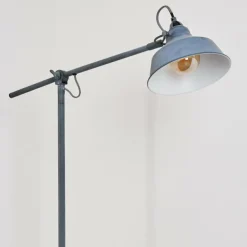 hofstein Lampadaire Luven Gris, 1 lumière* Lampadaires Et Lampes Sur Pied
