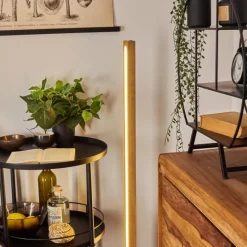 hofstein Lampadaire Madou LED Écru, Noir, 1 lumière