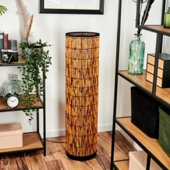 Luminaires Scandinaves-hofstein Lampadaire Maili Noir, 3 lumières