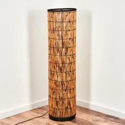 Luminaires Scandinaves-hofstein Lampadaire Maili Noir, 3 lumières