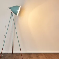 Lampes Vintages & Rétros-hofstein Lampadaire Malingsbo Vert antique, 1 lumière