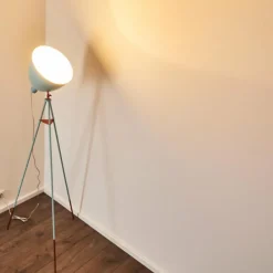 Lampes Vintages & Rétros-hofstein Lampadaire Malingsbo Vert antique, 1 lumière