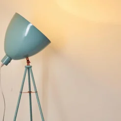 Lampes Vintages & Rétros-hofstein Lampadaire Malingsbo Vert antique, 1 lumière