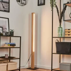 hofstein Lampadaire Mansupa LED Écru, Noir, 1 lumière