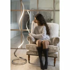 Luminaires Mantra Lampadaire Mantra NUR LED Chrome, 1 lumière* Éclairage Led