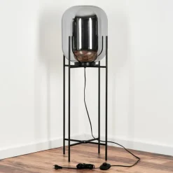 hofstein Lampadaire Manzano Noir, 1 lumière