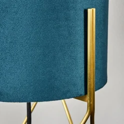 Lampes En Tissu-hofstein Lampadaire Maripi Laiton, 1 lumière