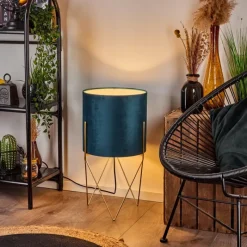 Lampes En Tissu-hofstein Lampadaire Maripi Laiton, 1 lumière