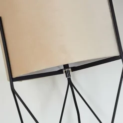 Lampes En Tissu-hofstein Lampadaire Maripi Noir, 1 lumière