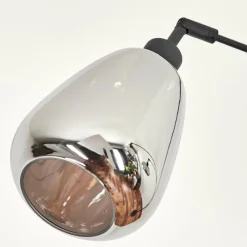 hofstein Lampadaire Maynal Noir, 3 lumières