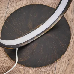 hofstein Lampadaire Medle LED Rouille, 1 lumière* Éclairage Led