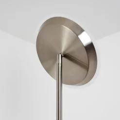 hofstein Lampadaire Mjölby LED Nickel mat, 1 lumière