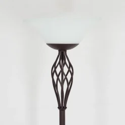 Luminaires Rustiques-hofstein Lampadaire Mosquerito Rouille, 2 lumières