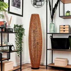 Luminaires Scandinaves-hofstein Lampadaire Mulstrand Écru, Noir, 3 lumières