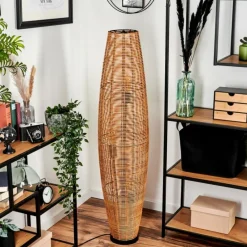 Luminaires Scandinaves-hofstein Lampadaire Mulstrand Écru, Noir, 3 lumières