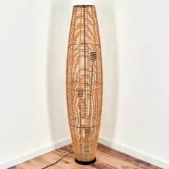 Luminaires Scandinaves-hofstein Lampadaire Mulstrand Écru, Noir, 3 lumières