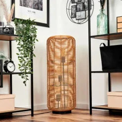 Luminaires Scandinaves-hofstein Lampadaire Mulstrand Écru, Noir, 3 lumières