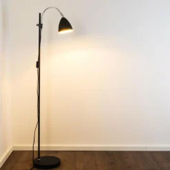 hofstein Lampadaire MURURETA Noir, 1 lumière