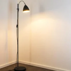 hofstein Lampadaire MURURETA Noir, 1 lumière