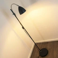 hofstein Lampadaire MURURETA Noir, 1 lumière