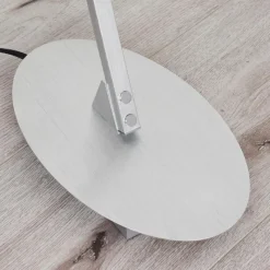 hofstein Lampadaire Nagu LED Nickel mat, 1 lumière