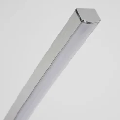 hofstein Lampadaire Nagu LED Nickel mat, 1 lumière