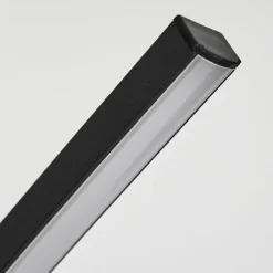 hofstein Lampadaire Nagu LED Noir, 1 lumière