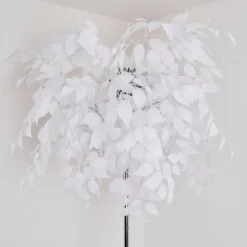 hofstein Lampadaire Nauela Acier brossé, 3 lumières