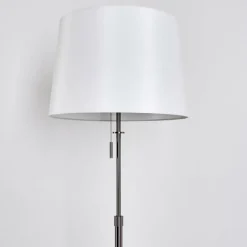 Lampes En Tissu-hofstein Lampadaire Neuville Nickel mat, 3 lumières