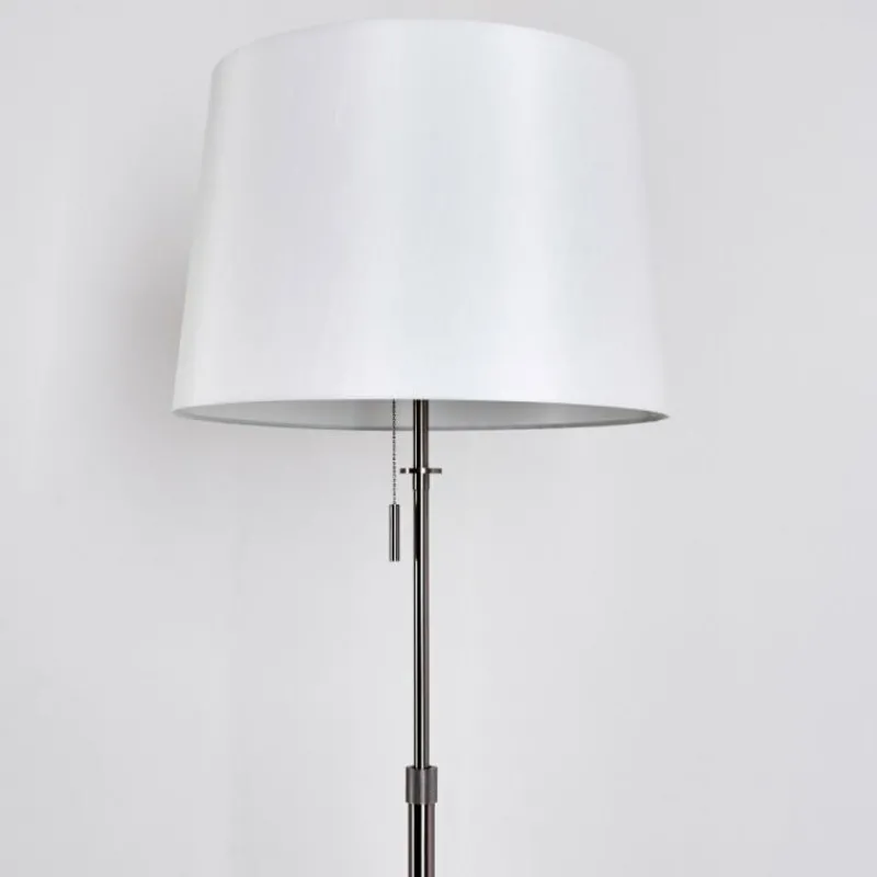 Lampes En Tissu-hofstein Lampadaire Neuville Nickel mat, 3 lumières