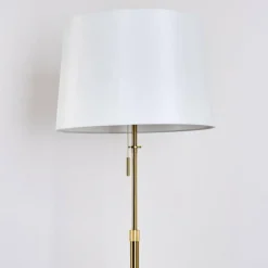 Lampes En Tissu-hofstein Lampadaire Neuville Or, 3 lumières