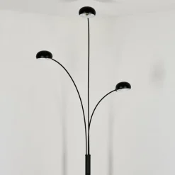 hofstein Lampadaire Nikkala Noir, 3 lumières