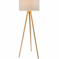 Lampes En Tissu-Luminaires Nino Lampadaire Nino Leuchten STABILO Bois clair, 1 lumière