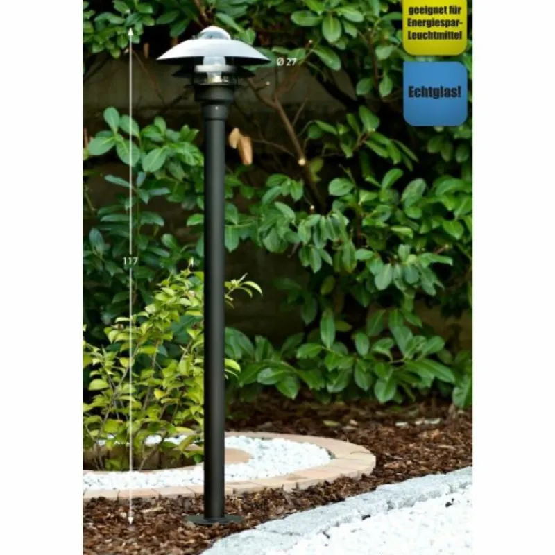 Luminaires Nordlux Lampadaire Nordlux Aalborg Noir, 1 lumière