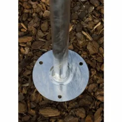 Luminaires Nordlux Lampadaire Nordlux Blokhus Acier inoxydable, Noir, Transparent, 1 lumière