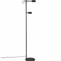 Luminaires Nordlux Lampadaire Nordlux CLYDE LED Noir, 2 lumières* Éclairage Led
