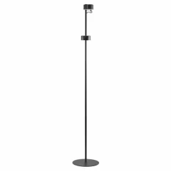 Luminaires Nordlux Lampadaire Nordlux CLYDE LED Noir, 2 lumières* Éclairage Led