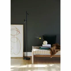 Luminaires Nordlux Lampadaire Nordlux OMARI LED Noir, 2 lumières* Éclairage Led