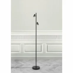 Luminaires Nordlux Lampadaire Nordlux OMARI LED Noir, 2 lumières* Éclairage Led