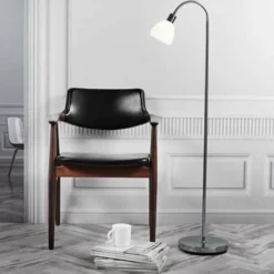 Luminaires Nordlux Lampadaire Nordlux RAY Chrome, 1 lumière