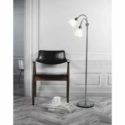 Luminaires Nordlux Lampadaire Nordlux RAY Chrome, 2 lumières